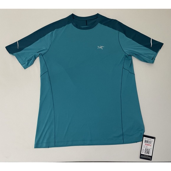 Arc'teryx Other - NWT ARC'TERYX Motus‎ Comp SS Men Firoza Blue T-Shirt Sample Medium